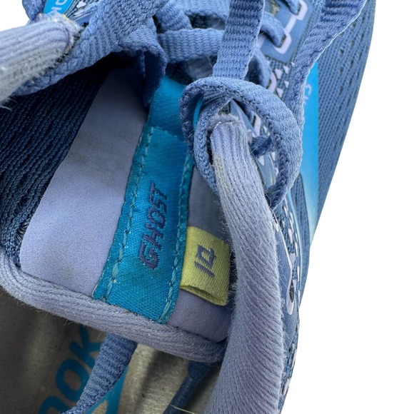 Brooks Ghost 14 womens size 7.5 B 1203561B456 12829 Blue ocean running sneakers - Picture 4 of 11